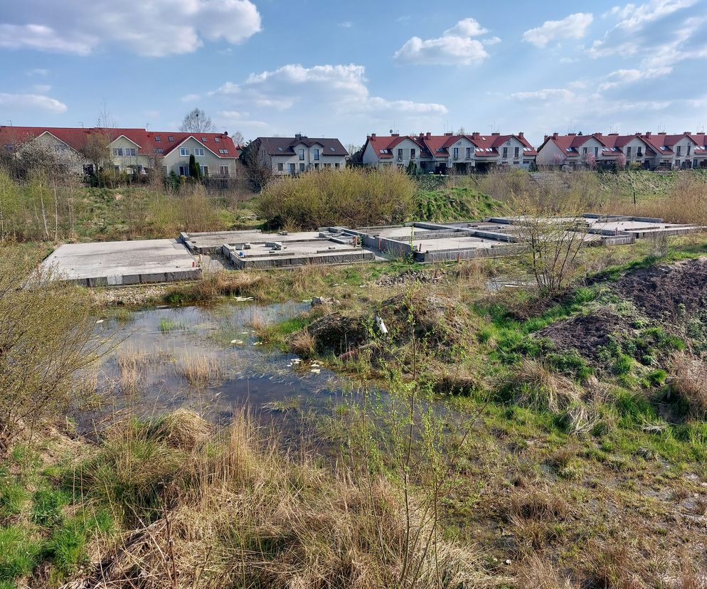 Niedokończone osiedle przy ul. Niskiej w Katowicach