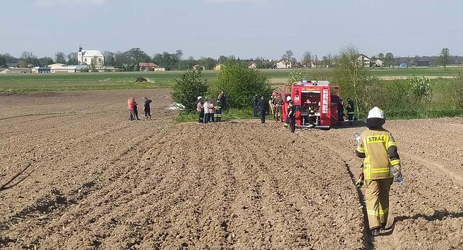 Utonął w traktorze we własnym stawie