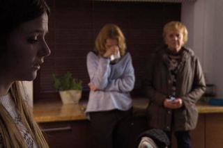 M jak miłość odc. 1444. Krystyna Banach (Dorota Chotecka), Lilka (Monika Mielnicka), Kisielowa (Małgorzata Różniatowska)