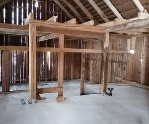 Remont chyży łemkowskiej w Hańczowej