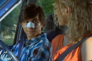 M jak miłość odc. 1182. Natalka (Marcjanna Lelek), Franek (Piotr Nerlewski)