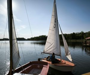 Plaża w Osiecznej przed sezonem letnim 