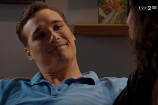 M jak miłość odc. 1544. Aneta (Ilona Janyst), Olek (Maurycy Popiel)