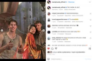 Maciej Musiał podbija świat klatą