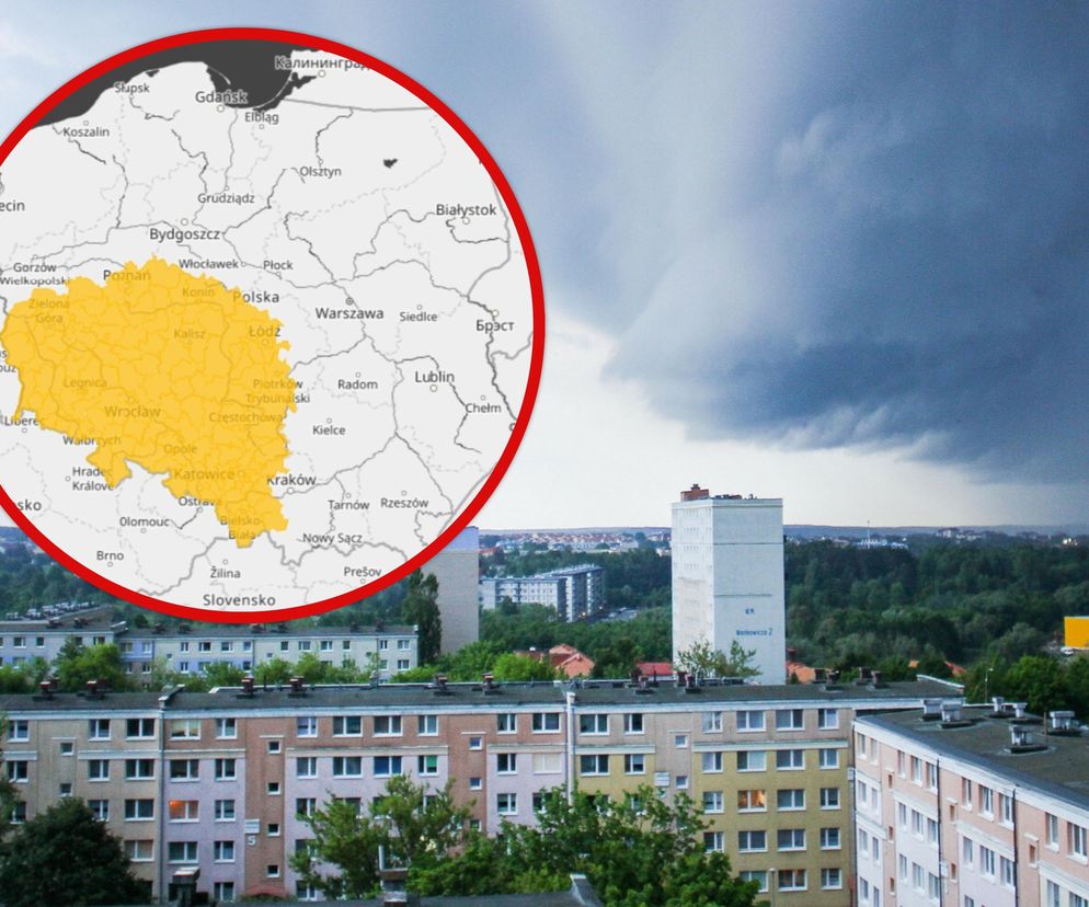 Alert pogodowy w Polsce. IMGW ostrzega przed burzami i gradem