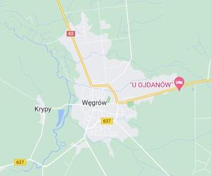 6. miejsce: Węgrów - 35,5 km² powierzchni