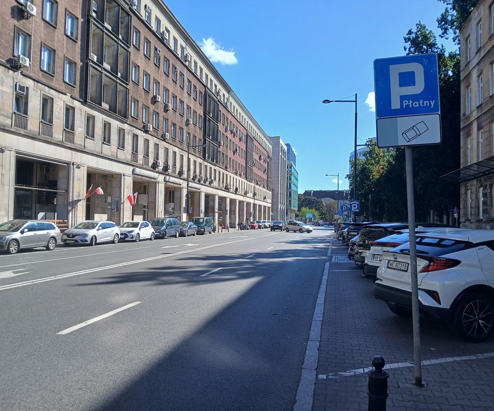 Ulica Krucza w Warszawie przed przebudową