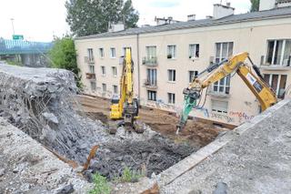 Trwa modernizacja wiaduktów Trasy Łazienkowskiej