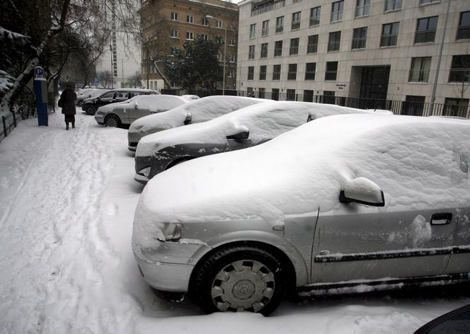 śnieg zima śnieżyca 