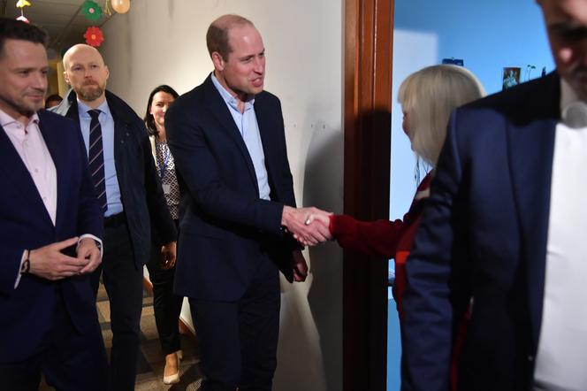 Książę William spotkał się z uchodźcami z Ukrainy