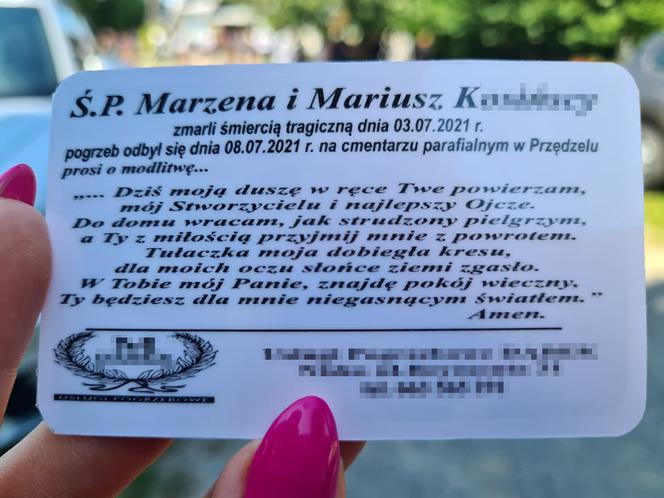 Przędzel: Pogrzeb ofiar tragicznego wypadku w Jamnicy.