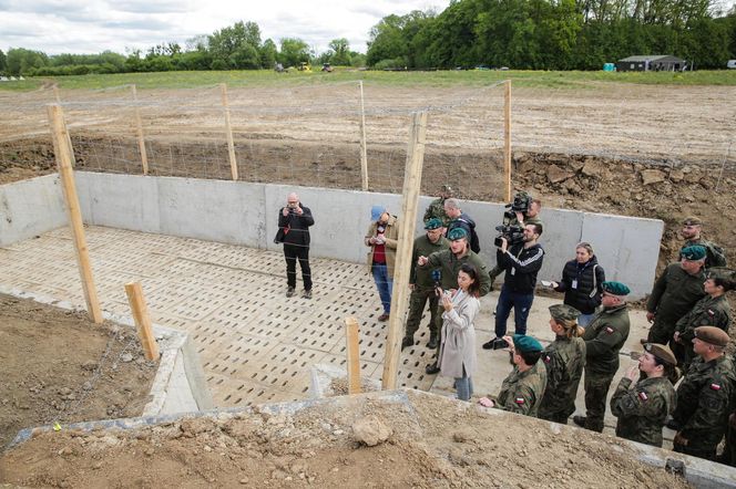   Budowa Tarczy Wschód w miejscowości Rutka w woj. warmińsko-mazurskim