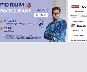 BACK 2 JEANS – Denimowa rewolucja w Forum! Spotkajcie się ze znanym projektantem mody!