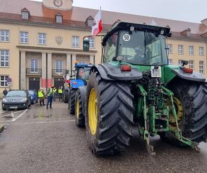 Protest rolników w Koszalinie