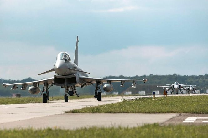Brytyjski Eurofighter Typhoon