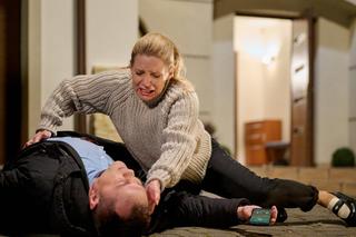 Na Wspólnej, odc. 3775: Sławek (Mariusz Słupiński), Renata (Marta Jankowska)