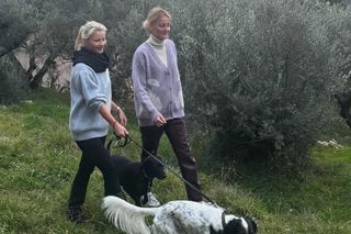 Małgorzata Kożuchowska z siostrą Mają