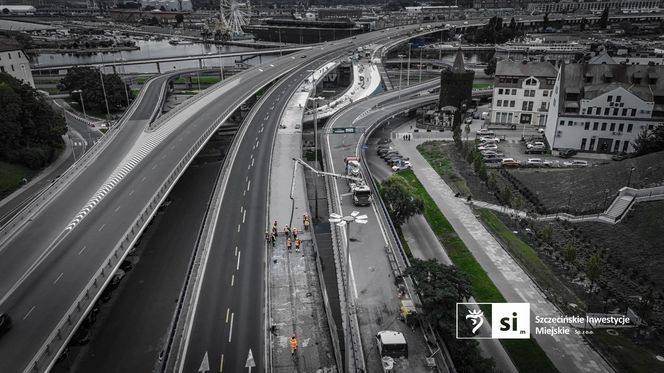 Remont Trasy Zamkowej - październik 2025