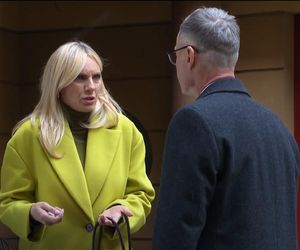 Na Wspólnej, odc 4066. Monika (Sylwia Gliwa), Damian (Waldemar Błaszczyk)