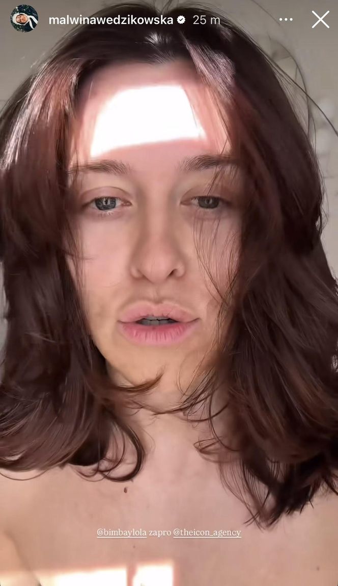 Malwina Wedzikowska zgubiła ręcznik