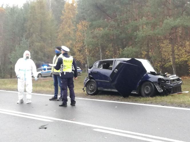 Ploski. Wypadek na DK 19. Opel zderzył się z peugeotem. Jedna osoba ranna