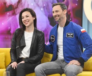 Aleksandra Uznańska-Wiśniewska i Sławosz Uznański-Wiśniewski 