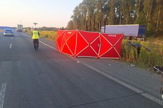 Tir wjechał w osobówkę, w środku było 5 osób. Są ofiary śmiertelne
