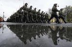 Zełenski i rosyjska armia przy granicy z Ukrainą 
