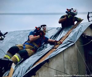 Strażacy interweniowali ponad 2000 razy w związku z pogodą. Najwięcej zgłoszeń z Małopolski