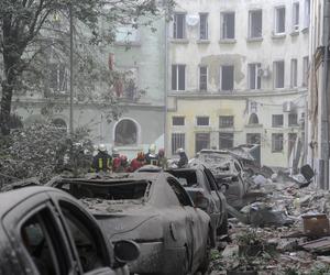 Nocny atak na Lwów. Rosyjska rakieta zabiła kilka osób