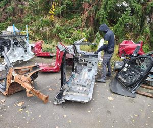 Sklep z kradzionymi częściami