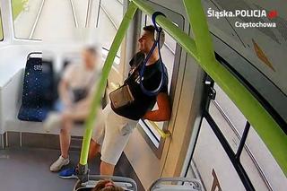 Agresywny pasażer tramwaju zaatakował mężczyznę w Częstochowie. Zobacz nagranie 