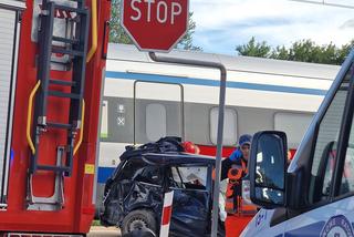 Samochód zderzył się Pendolino