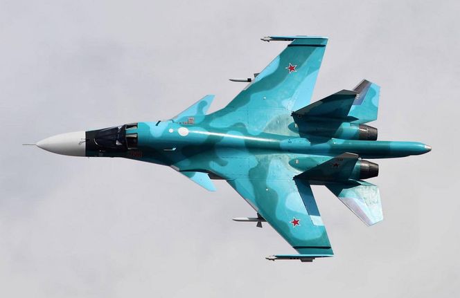 Rosyjskie bombowce Su-34