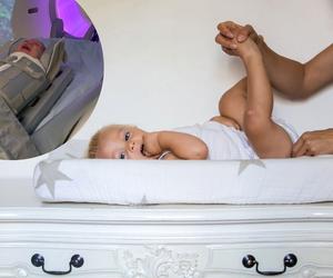 Zmieniała córce pieluszkę i odwróciła się tylko na chwilę. Nagle usłyszała upiorny trzask