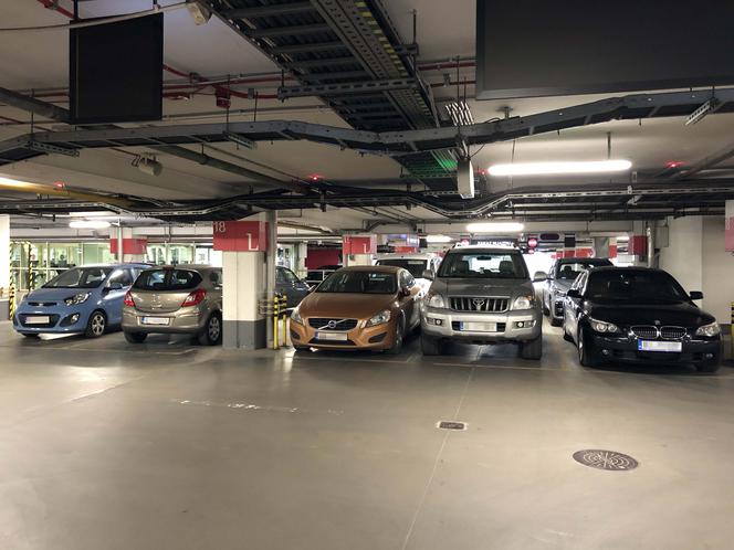Otwarcie galerii handlowych - parkowanie
