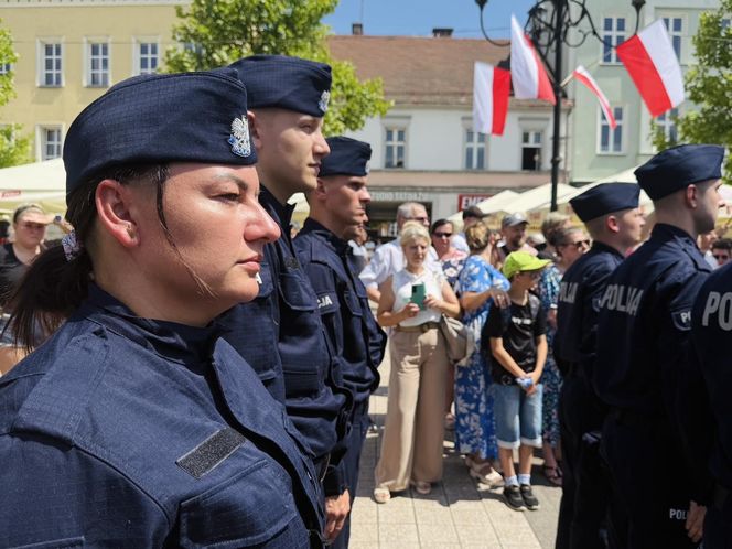Ślubowanie nowych policjantów Śląskiej Policji