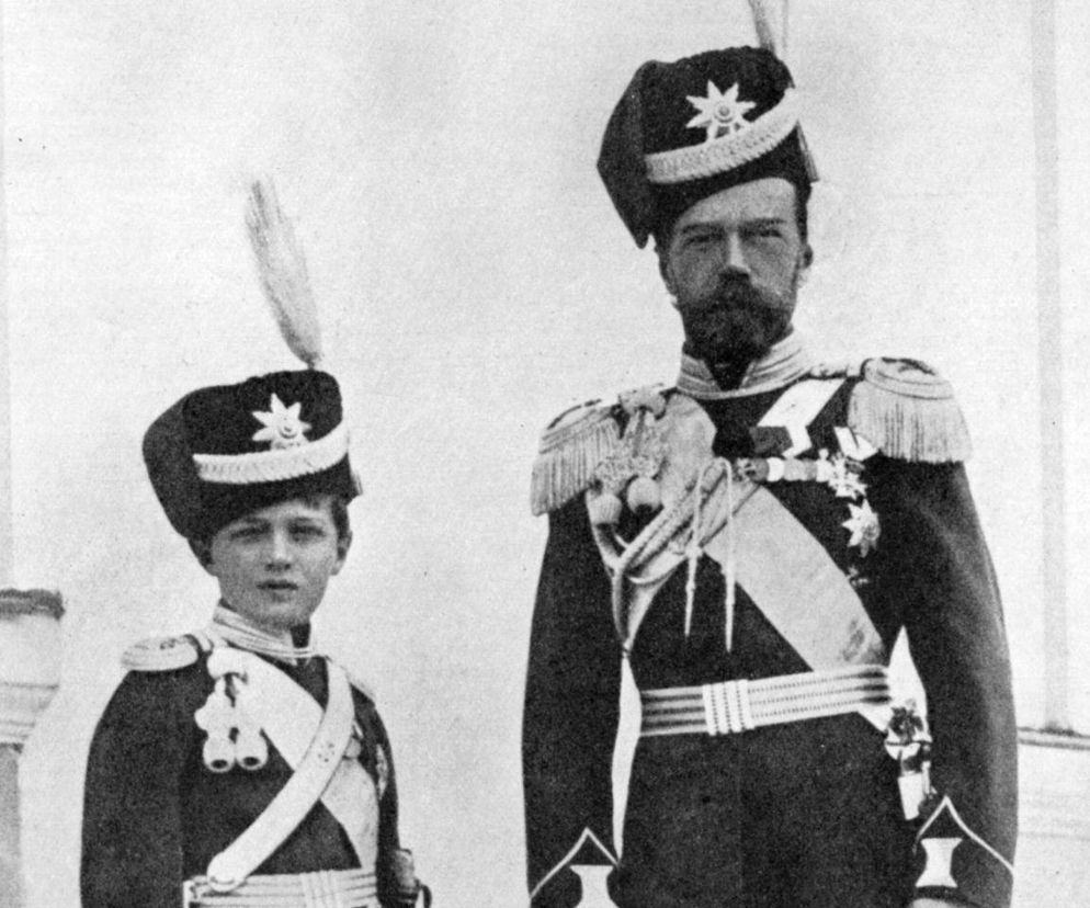 Carewicz Aleksy Romanow, car Mikołaj II 