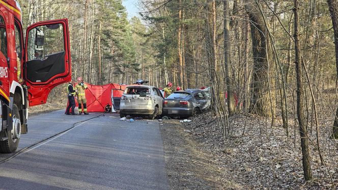 Wypadek w Jaworznie w Seacie zginęła matka, 2 letnie dziecko przeżyło.