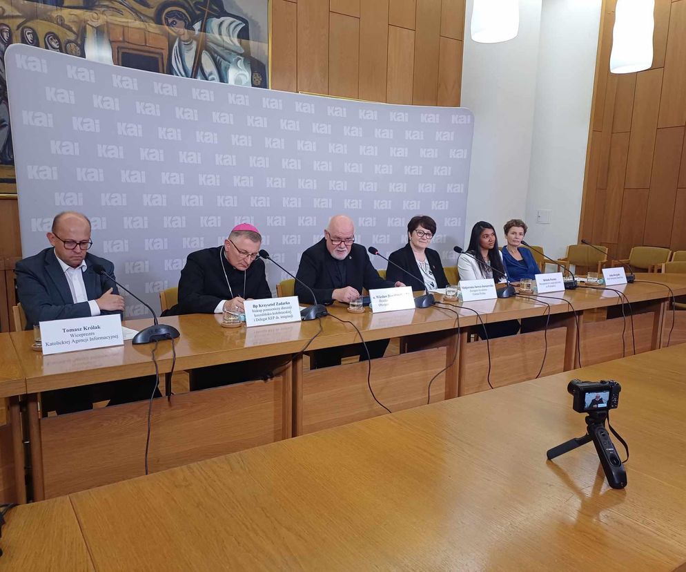 Konferencja prasowa przed Światowym Dniem Migranta i Uchodźcy w Warszawie