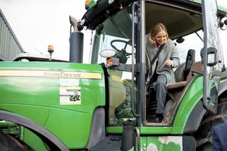 Rafał Trzaskowski i Małgorzata Trzaskowska na Żuławach