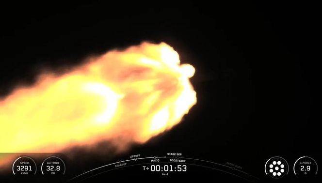 Sławosz Uznański-Wiśniewski poleciał w kosmos! Tak wyglądał start misji Axiom-4
