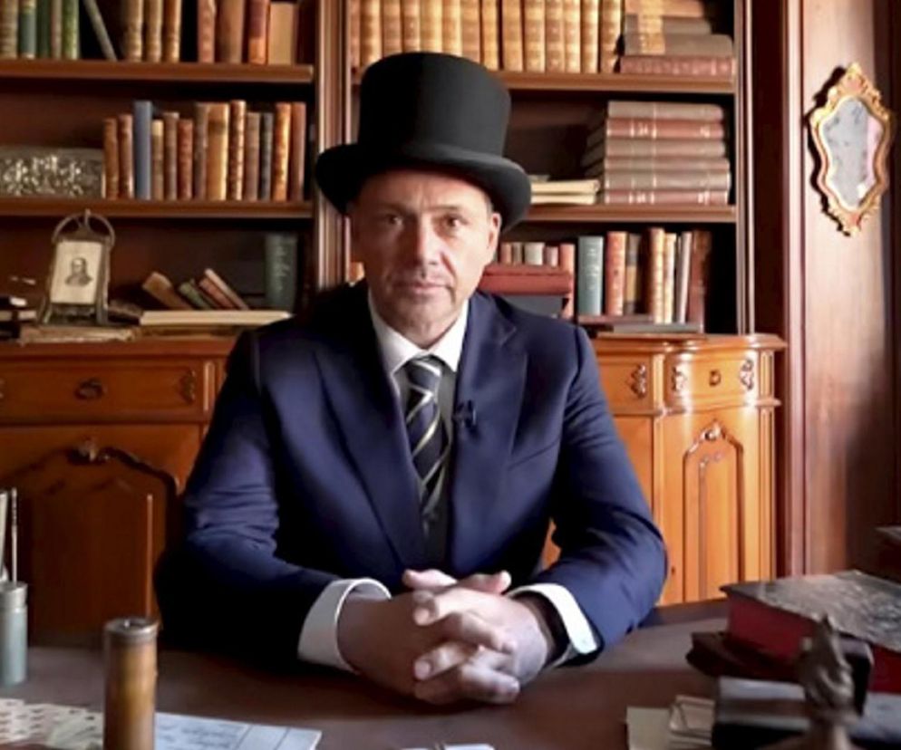 Trzaskowski bawi się w Wokulskiego