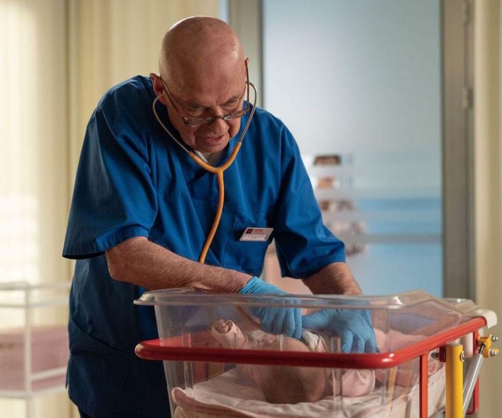 Na dobre i na złe odc. 959 finał sezonu. Stefan Tretter (Piotr Garlicki), Nina  (Michalina Grot) - córka Blanki