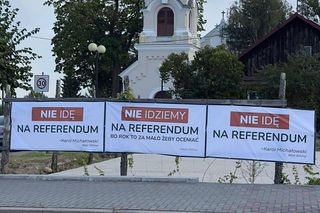 Konferencja wójta gminy Janów Podlaski ws. referendum dotyczącego jego odwołania