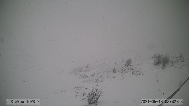 Zima w Tatrach nie odpuszcza nawet w maju
