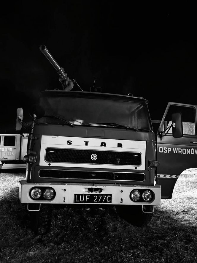 Strażacy z OSP Wronów zbierają na nowszy wóz bojowy. Poprzedni stracili podczas akcji