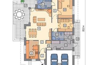 Projekt domu Wygodny od Muratora - wizualizacje i plan