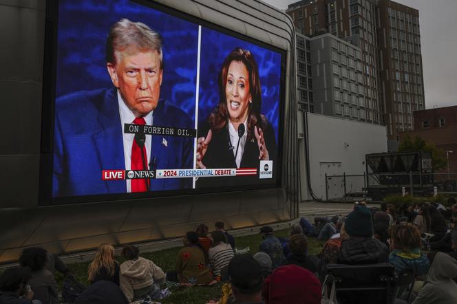 Kamala Harris i Donald Trump. Po debacie prezydenckiej w USA