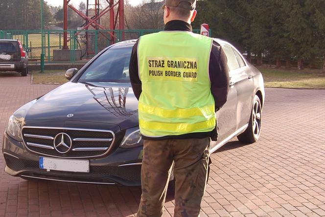 Mercedes-Benz pochodzący z kradzieży